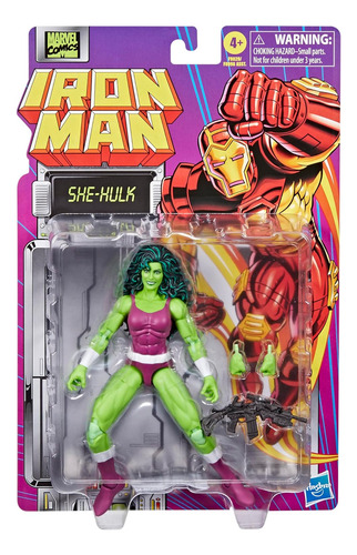 Marvel Legends Series She-hulk, Iron Man Comics Collectib...