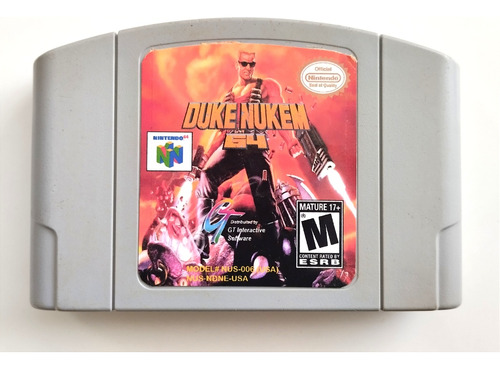 Duke Nuken 64 Nintendo 64 N64 Original Buen Estado Funcional