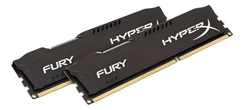 Memoria Ram Hyperx Fury 16gb Pack (2x8gb) Ddr3 Gamer 1866mhz