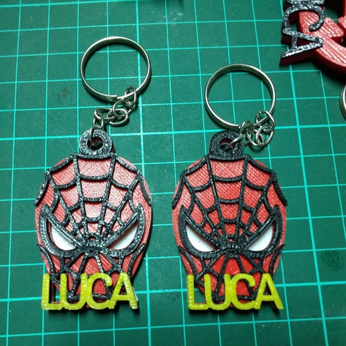 Pendante Llavero Spiderman Souvenirs