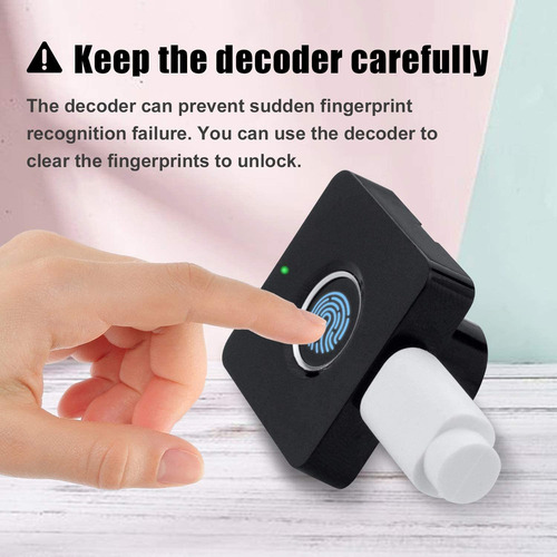 Bloqueio De Armário Com Impressão Digital Smart Lock