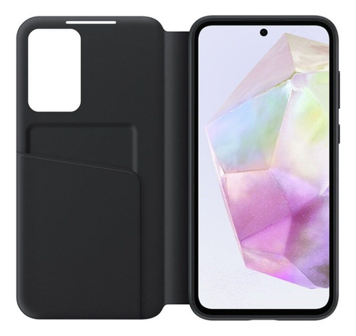 Capa Protetora Clear View Galaxy A35 5g Cor Preto