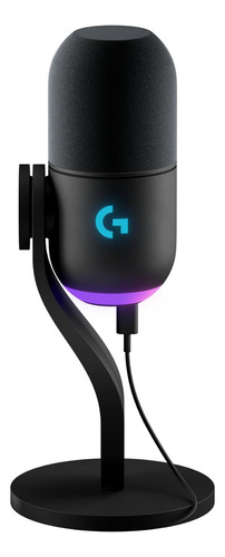 Microfono Blue Yeti Gx Rgb Usb Black Streaming Lightsync