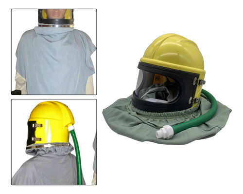 Sandblasting Helmet Sand Blasting Hood Cape For Sandblasting