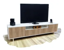 Comprar Mueble Modular Para Tv Vacancy-ii De Mania Muebles Scotch Y Blanco