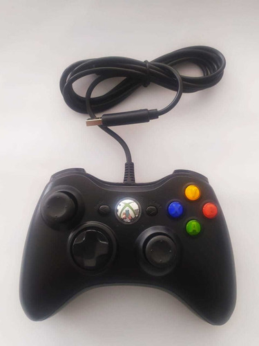 Control Para Xbox 360 Y Pc Con Cable Compatible