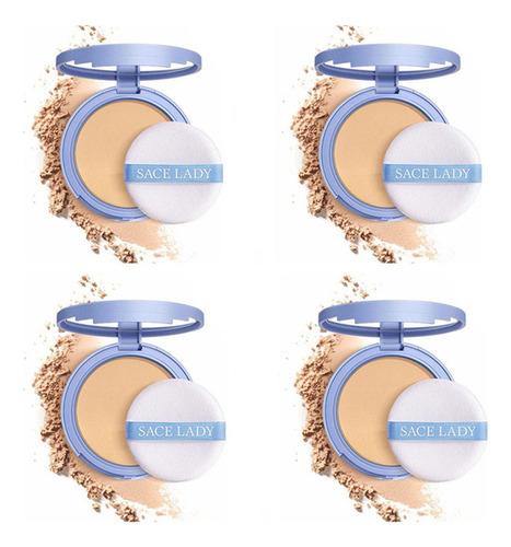 Sh Novo Polvo Facial Setting Oil Control, Polvo Mate,