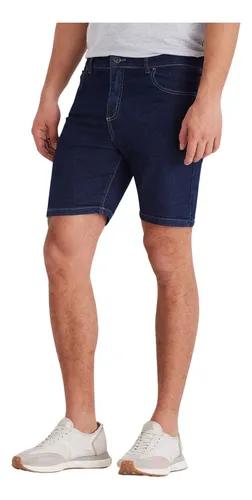 Bermudas azul marino hombre hotsell