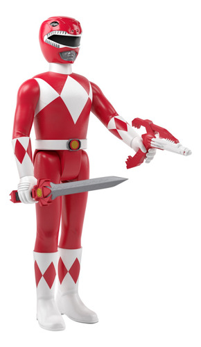 Super 7 Power Rangers Mighty Morphin - Red Ranger