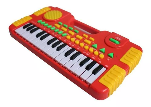 Brinquedo Teclado Musical Infantil Colorido 31 Teclas Importway