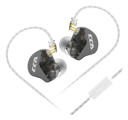Audifonos Cca Cra, Monitor 1dd Hi-fi, Con Microfono