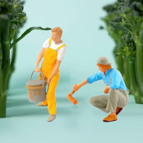 Figuras En Miniatura De Pintor A Escala 1:64, Escena