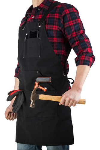 Delantal De Lona De 16 Oz De 16 Oz Para Hombres Delantal De