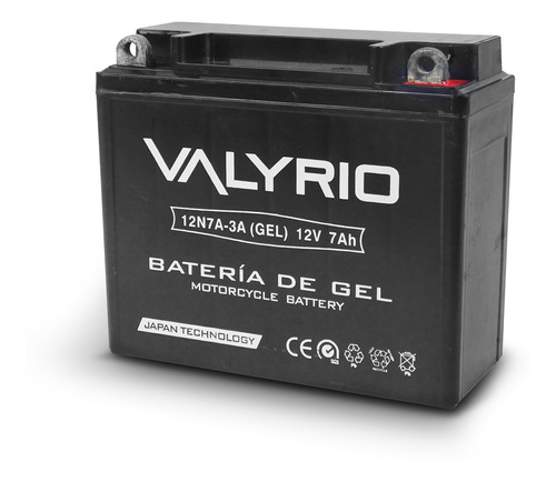 Bateria Gel Valyrio 12n7a-3a Skua Storm Honda Spektor