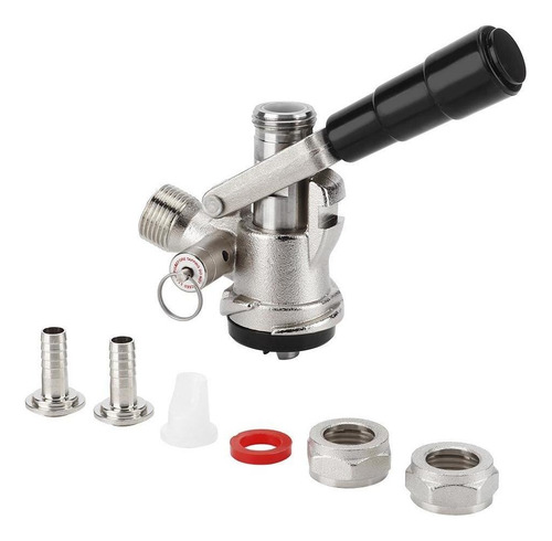 Brewery Supplies Conector S con valvula de alivio para Cerveza