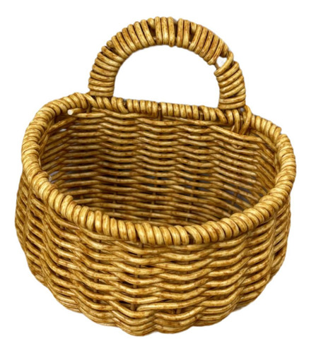 Canasta De Colgantes Imitación De Rattan Canasta De