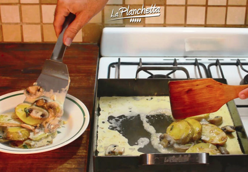 Imagen 9 de 10 de Espátula De Acero Inoxidable Profesional La Planchetta ®