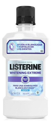Enjuague Bucal Listerine Whitening Extreme 473ml
