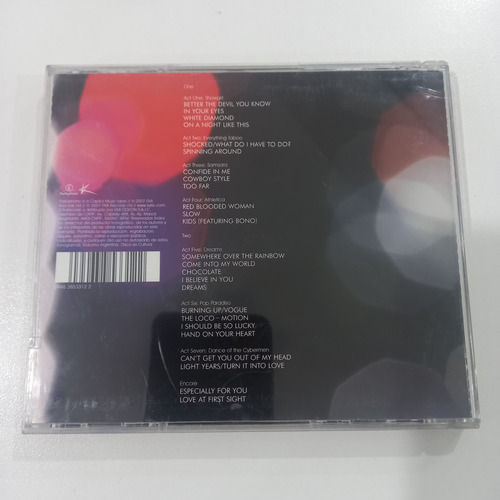 Kylie Minogue - Showgirl Homecoming Tour (2 Cds) (Usado)