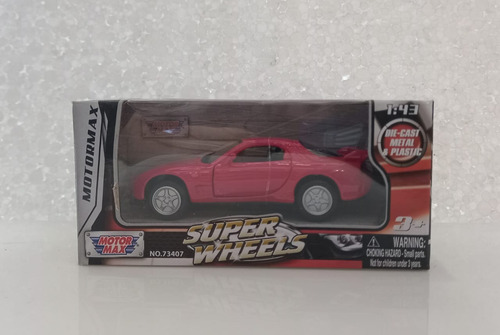 Mazda Rx-7 Motormax Coleccion Super Wheels 1/43