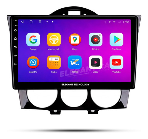 Autoradio Android Mazda Rx 8 2004 4+64gb 8core Qled