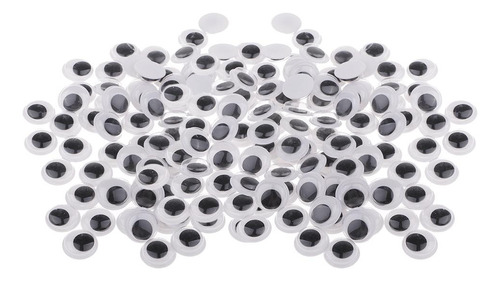Olhos De Plástico Autoadesivos Vacilantes, 12mm 200pieces