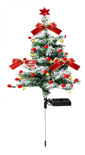 Lámpara Solar De Cedro Para Árbol De Navidad, Decoración Ext