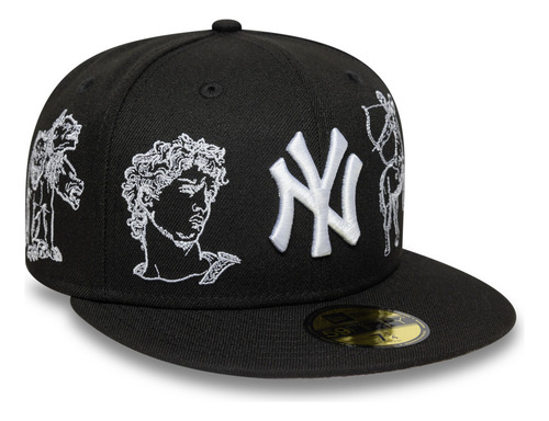 Gorra 59fifty Mlb New York Yankees Mythical Black