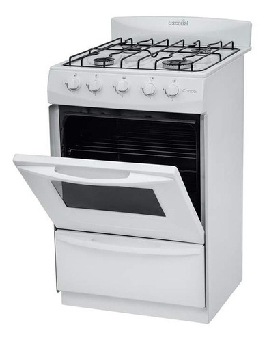 Cocina A Gas Con Parrilla 51 Cm Candor Escorial Gtia Oficial