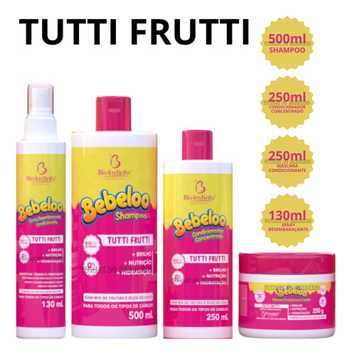 Kit Capilar Completo Reconstrução Nutrição Hidrata O Cabelo!