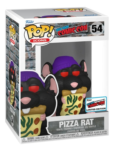 Funko Pop! Icons - Pizza Rat #54 Fall Convention