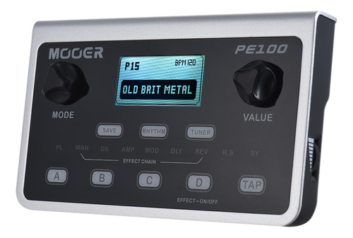 Processador Portátil De Múltiplos Efeitos Para Guitarra Mooe