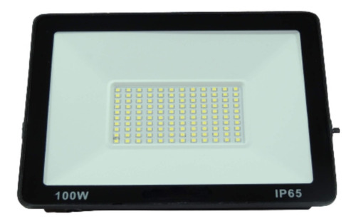 Reflector Led 100w Luz Blanca Tipo Tableta