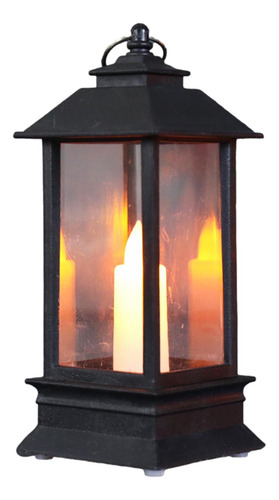 Linterna De Viento Led Para Decoración Navideña, Luz Nocturn