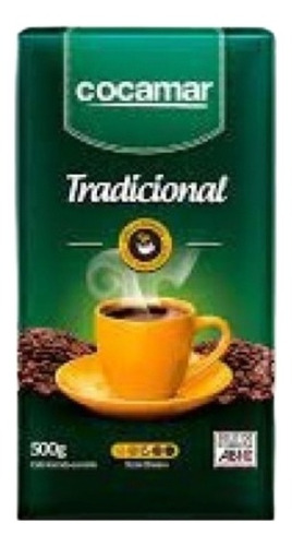 Cafe Tradicional Cocamar 500gr 85% Arabico 15%conilon Brasil