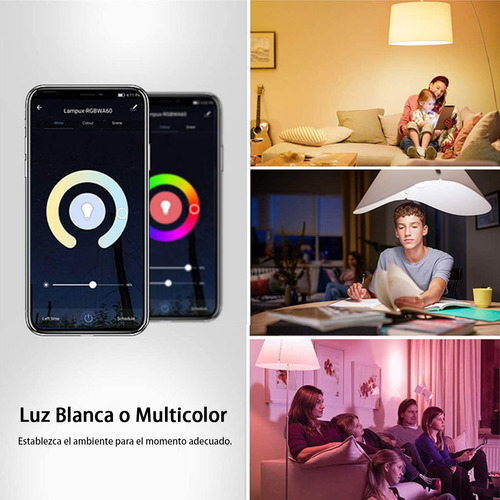 Bombilla Inteligente Con Conexión Zigbee Y Control Por Voz