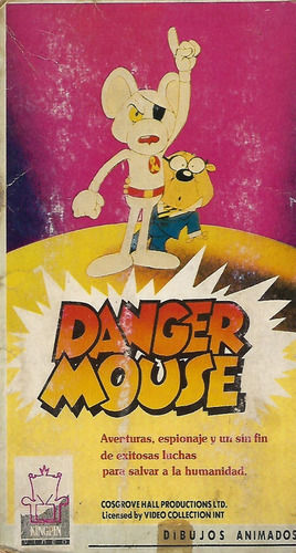 Danger Mouse Vhs Animación Ciencia Ficción Castellano