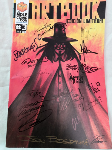 La Mole - Artbook, Autografiado (varios), Sin Coa. (Usado)