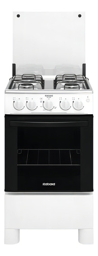 Fogão Itatiaia 4Q Star NG com Porta com Visor 127/220V Cor Branco