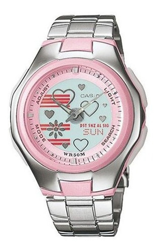 Reloj Casio Para Mujer Dama Análogo Original Lcf-10d-4a