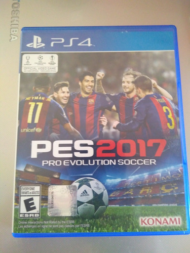 Pes 2017 Ps4 Pro Evolution Soccer