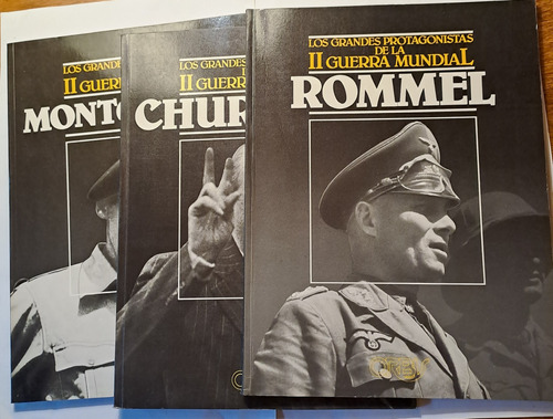 Rommel/churchill/montgomery  Grandes Protagonistas De Ww Ii