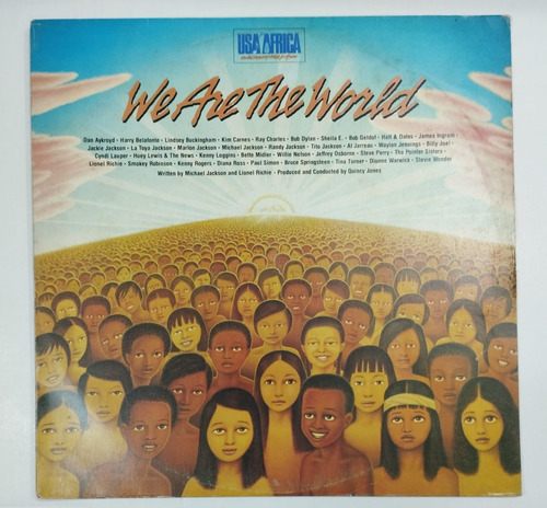Lp - Usa For Africa - We Are The World (single, Promo)