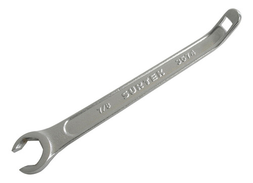 Llave Tanque Gas 7/8'' Surtek Acero Cromada Uso Profesional