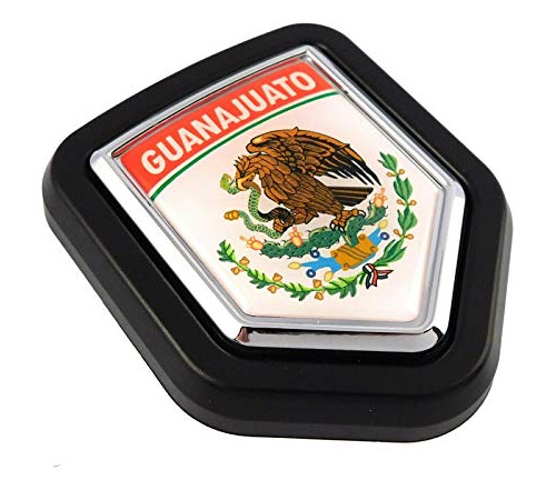 Escudo Negro Para Parrilla, Bandera De Guanajuato, México, P