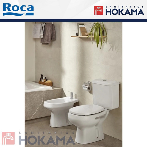 Imagen 3 de 10 de Combo Inodoro Baño Completo Monaco Largo Apoyo Casa Premium