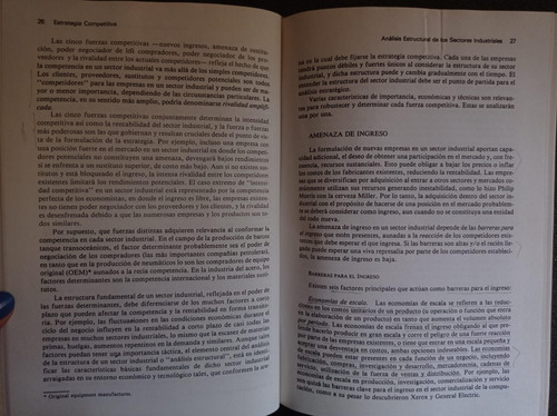 Estrategia Competitiva - Michael E. Porter (Usado)