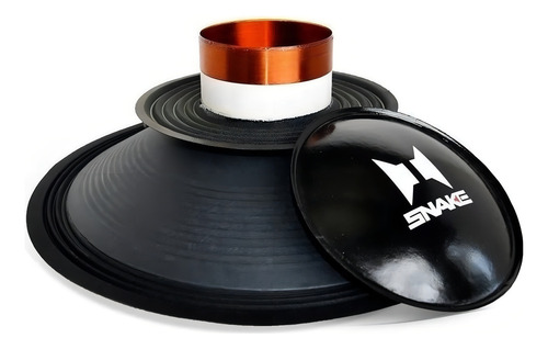 Kit Reparo Alto Falante Hpx2180 1000w Rms 18'' 4 E 8 Ohms Cor Preto