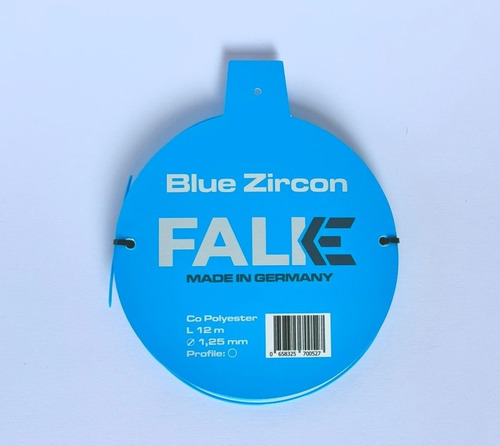 Falke Blue Zircon 1,25mm Encordado Individual De Tenis 12m
