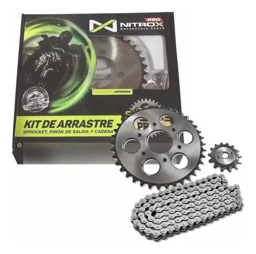 Kit De Arrastre Original Auteco Victory Flow 125 Reforzado